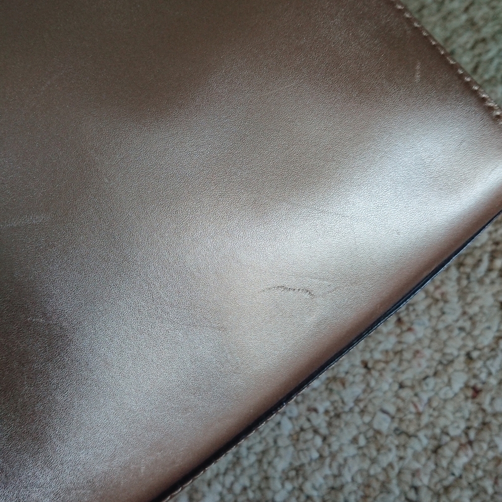 Kate Spade Sawyer Street Taden Metallic pink/rose gold large Tote Bag - Picture 15 of 16